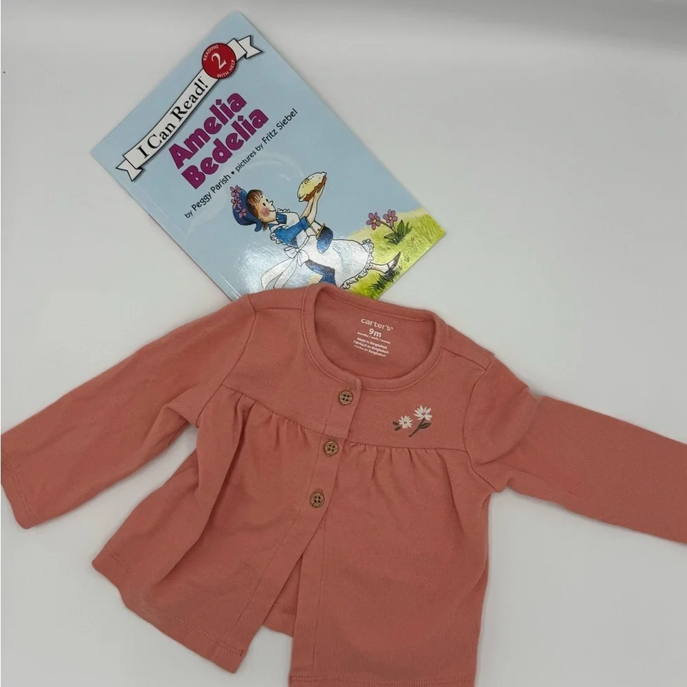 Carter’s Baby Girl Cardigan Sweater (Size 9M)